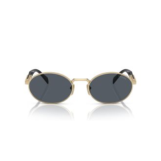 Prada 0pr 65zs Oval-Shaped Sunglasses