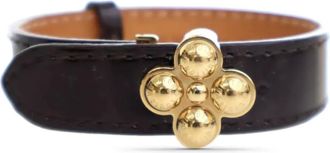 Louis Vuitton 2009 Monogram Vernis Bloom It Bracelet 17 costume bracelet - Brown