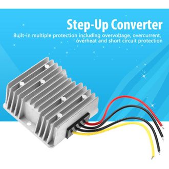 OEM Convertidor De 12v A 24v, Convertidor De 12v A 24v 15a 360w Con Fusible, Conector R&aacute;pido Impermeable, Convertidor Elevador De Cc Para Carros De Golf, 