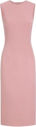 Dolce & Gabbana Abito DNA in lana e crêpe - Rosa
