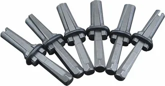 OEM Cu&ntilde;a De Tap&oacute;n Industrial De 16 Mm Y Cu&ntilde;as De Pluma Para Hormig&oacute;n, M&aacute;rmol, Granito, Roca, Piedra, Herramienta Manual Divisora