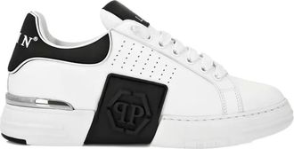 Philipp Plein perforated lace-up shoes - Bianco