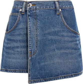 Alexander Wang Deconstructed Wrapped Skirt