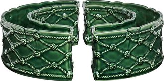 Juliska Berry & Thread Set of 2 Half Circle Vases in Basil at Nordstrom