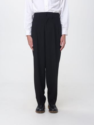 Ami Pantaloni sartoriali wide leg in lana a vita media con pince