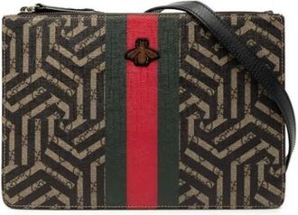 Gucci Pre-owned Cross Body Bags, female, Multicolor, Size: ONE SIZE Pre-owned Leather gucci-bags