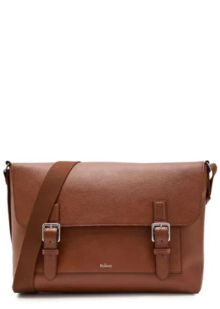 Mulberry Chiltern Grained Leather Cross-body Messenger bag - Brown - One Size