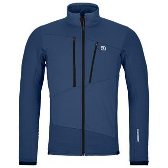 Ortovox Fleece Grid Jacket Fleecejacke f&uuml;r Herren | blau