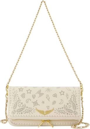 Zadig&Voltaire Rock Perfo Crossbody - Bags - Mujer - Blanco - ONE SIZE