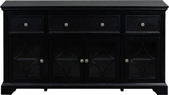 SEI Furniture Sei Jessica 4-Door 3-Drawer Cabinet