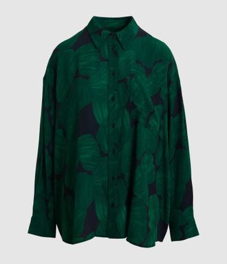 Essentiel Blouse Kafka Vert Noir