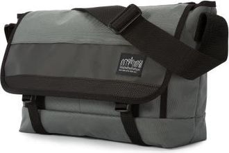 Manhattan Portage Hells Kitchen Messenger Bag, Minimal Black Label Design for Everyday Carry in Grey at Nordstrom