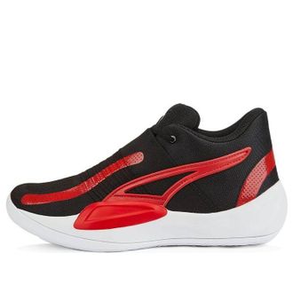 Puma Rise Nitro Black White Red 377012-06