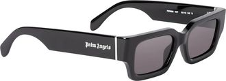 Palm Angels Hyde Grey Square Unisex Sunglasses PERI086 1007 50