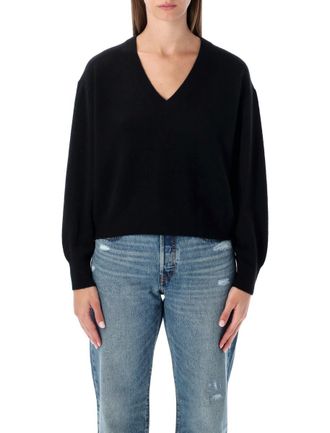 American Vintage Raxow Wool V-Neck Sweater