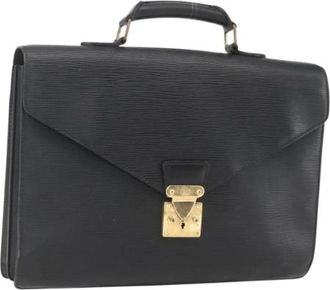 Louis Vuitton Pre-owned Vintage Handtas - Dames - Vintage Handtas - Zwart - ONE Size - Leer - Vintage