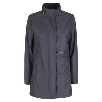 Fay Parkas, female, Blue, Size: XL Virginia Zip-up Coat