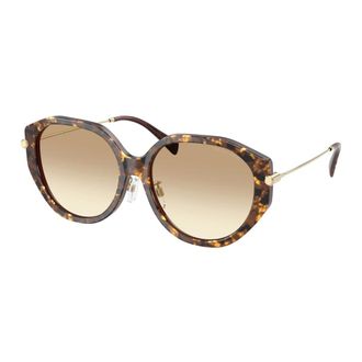 Michael Kors Sunglasses, female, Brown, 56 MM, Stylish Sunglasses with Jinan Design