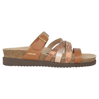 Mephisto Stijlvolle damessandaalcollectie - Dames - Sandalen - Bruin - 35 EU - Leer - Schoenen