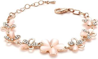 Generic Cubic Zirconia Simple Silver Bangles Bracelet Christmas Day Gift Creative and Exquisite Workmanship Fashion with Nice