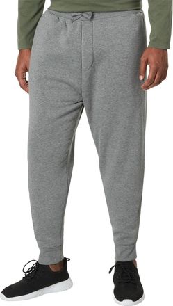 U.S.Polo Association U. S. Polo Assn. Jogger Pants Mens Heather Gray Sherpa Lined Mid Rise FROG778