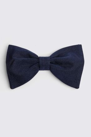 Moss Navy Bottinelli Silk Grosgrain Bow Tie