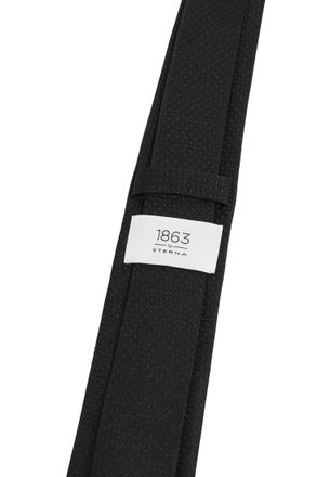 Eterna Krawatte ETERNA, Herren, schwarz, Seide, Krawatten Krawatte