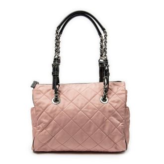 Prada Chain Zip Tote schoudertas