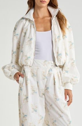 AFRM Derry Nylon Jacket in Antique Peony at Nordstrom, Size X-Small