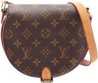 Louis Vuitton Pre-owned Vintage Monogram Crossbody Bag - Dames - Vintage Schoudertas - Bruin - ONE Size - Leer - Vintage