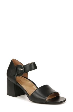 Vionic Chardonnay Block Heel Sandal in Black at Nordstrom, Size 6.5