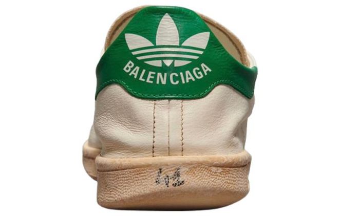 Balenciaga x adidas originals Stan Smith Sneakers Vintage White Green  721835WBDV49703 from $654.08 - on Stylight