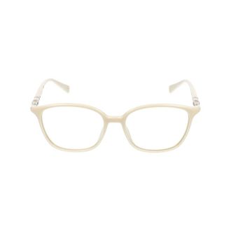 Longchamp Glasses, female, Beige, Size: 52 MM Stylish Ivory Eyeglasses
