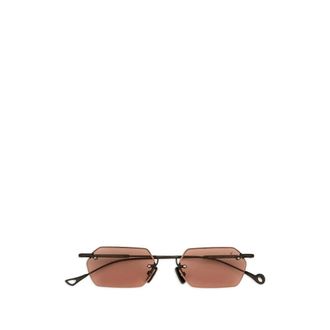 Eyepetizer Sunglasses, unisex, Black, Size: 52 MM Tank Sunglasses