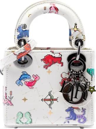 Dior Pre-owned Dior Micro Calfskin Pixel Zodiac Lady Ladies QH83I8QRT7TWB8CQ