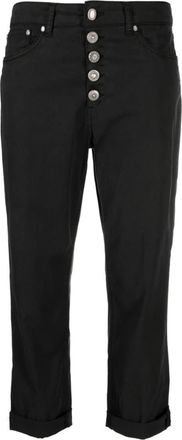 Dondup Koons loose-fit cropped jeans - women - Cotton/Lyocell/Elastane/Cotton/RDS Product Name: BLACK ORCHID EDP Division: TF (TOM FORD BEAUTY) A