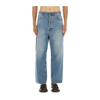 Moschino Jeans con logo - - Jeans - Uomo - Blu - M