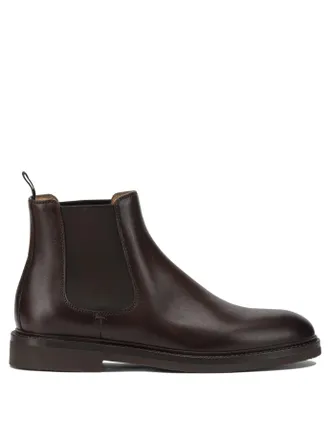 Brunello Cucinelli Brunello Cucinelli Leather Chelsea Boots
