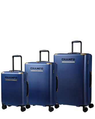 Champs Luggage Luxe Ii 3Pc Expandable Luggage Set