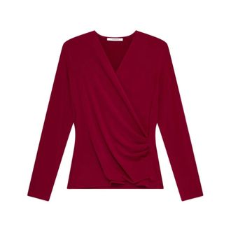Maliparmi T-shirt in Tecno Jersey - - Blouses & Shirts - Donna - Rosso - XS