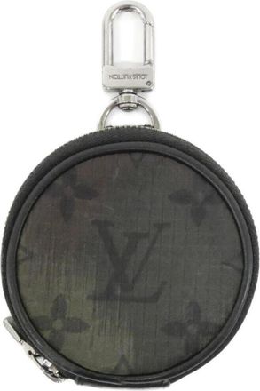 Louis Vuitton Khaki Nylon Pouch (Pre-Owned)