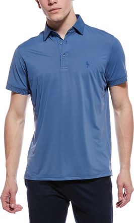Tailorbyrd Tailorbyrd Micro Perforated Performance Polo Shirt