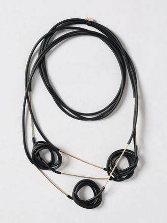 Liviana Conti Ilenia PVC and Brass Necklace