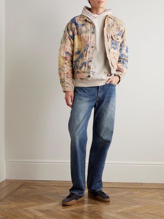 KAPITAL Zimbabwe Straight-Leg Jeans