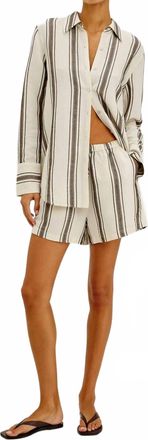Rails Knox Button-Up Shirt In Sequoia Stripe