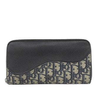 Dior Pre-owned Wallets, female, Black, Size: ONE SIZE Pre-owned Canvas Wallet