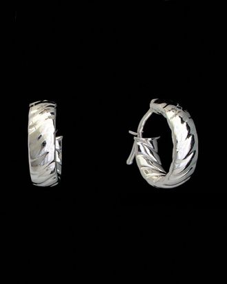 Italian Gold, Inc 14K Italian Gold Twist Hoops