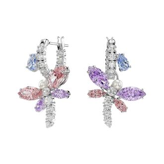 Swarovski Libellen Oorbellen - Dames - Oorbellen - Veelkleurig - ONE Size - Accessoires