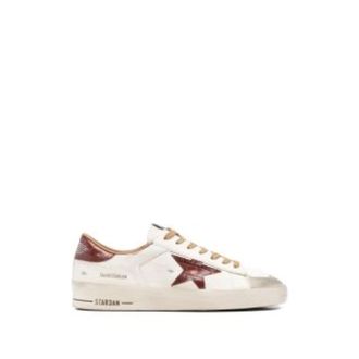 Golden Goose Sneakers, male, White, Size: 11 US Stardan Sneaker