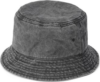 Simons Womens Faded cotton bucket hat